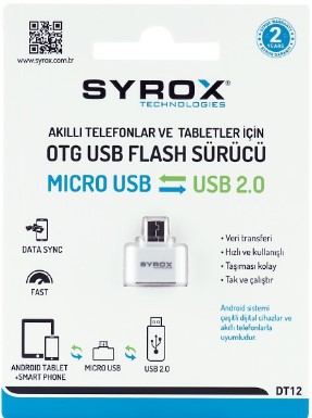 USB - Micro USB (OTG) Dönüştürücü